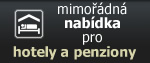 Mimořádná nabídka pro hotely a penziony