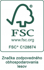 FSC Certifikát: firma Materasso jako první výrobce lamelových roštů na slovensku získala v roce 2016 certifikát FSC který je důvěryhodný systém sledování a garance původu dřeva.