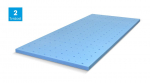 Top Topper D.P.V. ŘEŠETO. Krycí matrace slouží pro zpříjemnění povrchu, dodává matraci větší komfort.